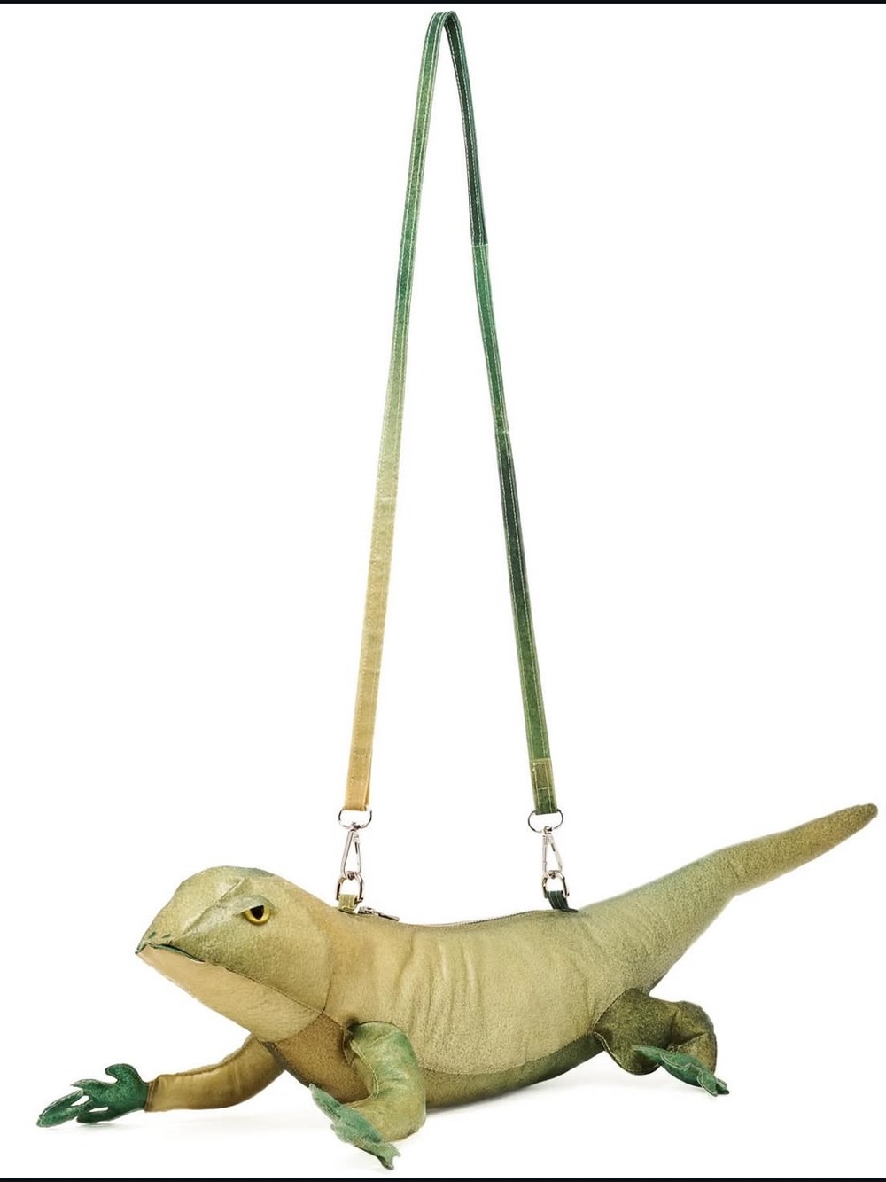 Collina Strada green lizard handbag from the SS25 collection 🦎💚